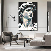 Painting by Numbers Statue of David Rome Art